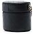 Clutch Vanity redonda Chanel em pele de cordeiro acolchoada preta com corrente CC Preto - vista 2