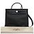 Hermès Black Toile H Berline Herbag Zip 31 Nero - vista 13