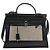 Hermès Black Toile H Berline Herbag Zip 31 Nero - vista 2
