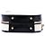Chanel Vanity Case Small CC Matelassé in Pelle di Vitello Crumpled Bianca Bianco - vista 3