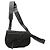 Borsa a tracolla Saddle Dior in tela Oblique nera Nero