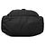 Sac messager Prada en Tessuto noir avec boucle et fermeture éclair - vue 3
