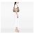 Louis Vuitton White Damier Azur Galliera PM Bianco - vista 6