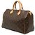 Louis Vuitton Brown Monogram Speedy 35 Marrone - vista 2