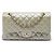 Chanel Gold Medium Classic Iridescent Lambskin Double Flap D'oro