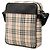 Borsa a tracolla Burberry Beige House Check Canvas - vista 2