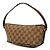 Gucci Beige GG Canvas Web Boat - vista 2