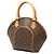 Louis Vuitton Brown Monogram Ellipse PM Marrone - vista 2