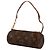 Louis Vuitton Brown Monogram Papillon Pochette Marrone - vista 2