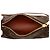 Louis Vuitton Brown Monogram Papillon Pochette Marrone - vista 4