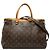 Louis Vuitton Brown Monogram Pallas MM Marrone