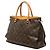 Louis Vuitton Brown Monogram Pallas MM Marrone - vista 2