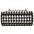 Dior White Mini Embroidered Canvas Houndstooth Lady D Lite Weiß - Ansicht 3
