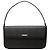 Borsa a tracolla con patta Burberry in pelle nera Nero
