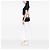 Gucci Black Calfskin Bamboo Night Nero - vista 6