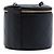 Vanity Necessaire Chanel in pelle di agnello matelassé nera con catena e ciondolo Nero - vista 2