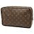 Louis Vuitton Brown Monogram Trousse Toilette 28 Marrone - vista 2