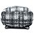 Zaino Chanel Black CC Nylon Tweed Printed Nero - vista 3