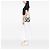 Chanel 19 Flap Medium in pelle di vitello crochet bianca Bianco Crudo - vista 5