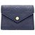 Cartera Louis Vuitton Blue Monogram Empreinte Victorine Azul Azul marino