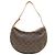 Louis Vuitton Brown Monogram Croissant MM Marron