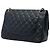 Chanel Black Jumbo Classic Caviar Double Flap Negro - vista 2