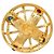 Spilla Gripoix Chanel Gold CC placcata oro D'oro - vista 2