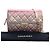 Chanel Rosa Large Quilted Gradient Metallic Lambskin Like A Wallet Flap - vista 11