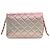 Chanel Rosa Large Quilted Gradient Metallic Lambskin Like A Wallet Flap - vista 2