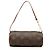 Louis Vuitton Pochette Papillon Monogram Castanho Marrom