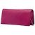 Chanel 19 Clutch on Chain em pele de cordeiro acolchoada rosa - vista 2
