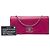 Chanel 19 Clutch on Chain em pele de cordeiro acolchoada rosa - vista 6