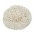 Spilla Camelia in mesh bianca Chanel Bianco Crudo