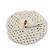 Spilla Camelia in mesh bianca Chanel Bianco Crudo - vista 2
