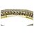 Bracciale ottagonale Chanel in resina bianca e placcato oro Bianco Crudo - vista 4