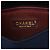 Chanel Blue Small Bicolor Quilted Grosgrain Satin Small Mademoiselle Double Flap - vista 5