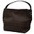 Borsa a mano Fendi in tela Zucchino marrone Marrone scuro - vista 2
