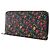 Givenchy Black Leather Floral Print Zip Around Wallet - view 2
