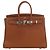 Hermès Brown Togo Birkin Retourne 25 Marrone - vista 10