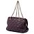 Borsa a tracolla Chanel Red CC Quilted Calfskin Triptych Rosso Bordò - vista 2
