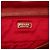 Borsa a tracolla Prada in Nappa rossa con occhielli Rosso - vista 5