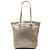 Hermès Beige Polyester and Leather Chennai MM