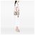 Chanel 19 Flap Large in pelle di agnello bianca Bianco - vista 5