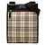 Borsa a tracolla Burberry Beige House Check Canvas