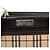 Borsa a tracolla Burberry Beige House Check Canvas - vista 5