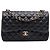 Chanel Black Jumbo Classic Lambskin Double Flap Nero