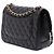 Chanel Black Jumbo Classic Lambskin Double Flap Nero - vista 2