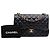 Chanel Black Jumbo Classic Lambskin Double Flap Nero - vista 7