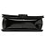 Chanel Black Old Medium Quilted Patent Acrylic Boy Flap Nero - vista 3