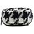 Chanel Clutch Rotonda 19 in Tweed Bianco con Catena e Portamonete Crudo - vista 3